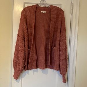 Madewell bobble cardigan sweater
